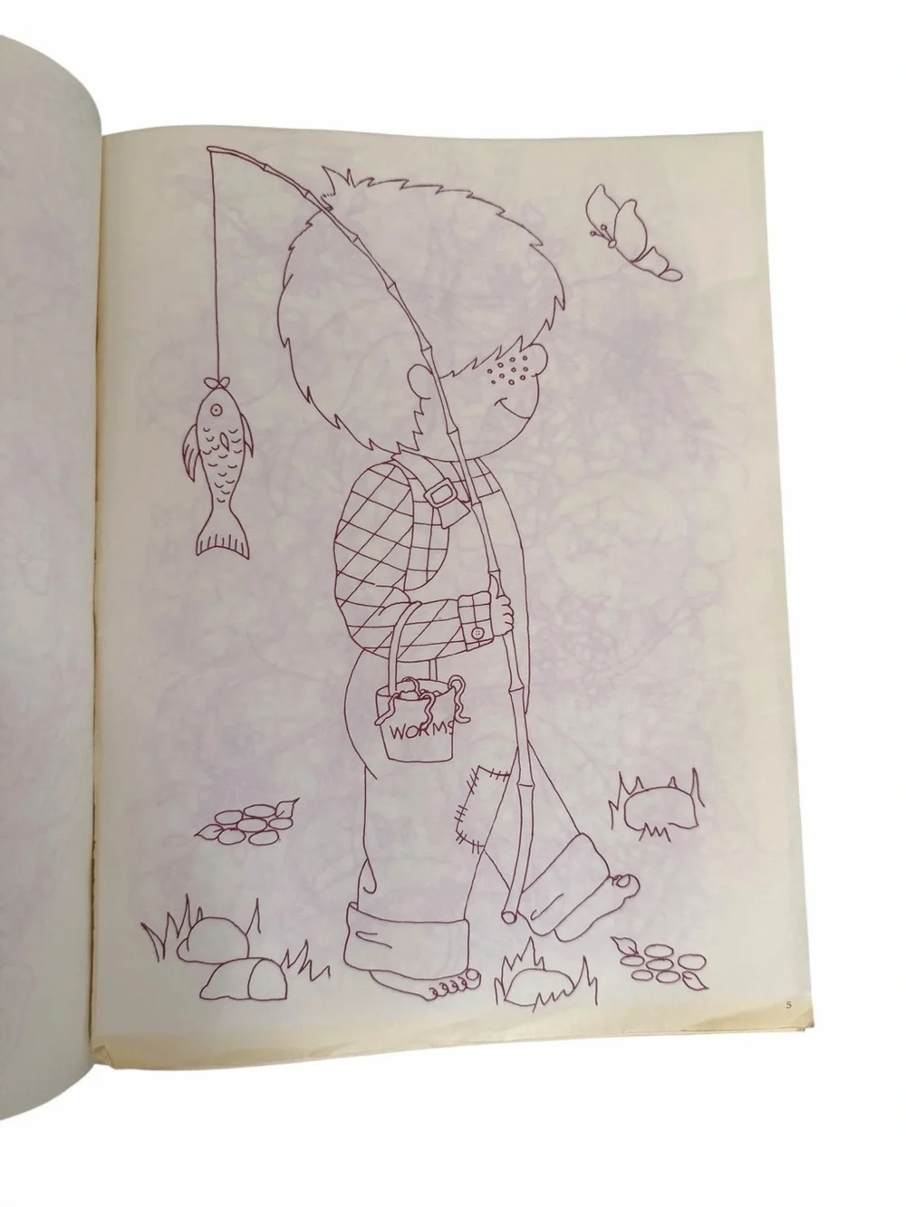 Vintage 1977 Jonell's Transfer Patterns book (#505) with 20 Full Pages